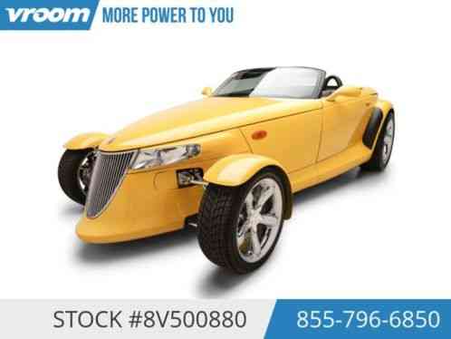 1999 Plymouth Prowler Certified 1999 16K MILES