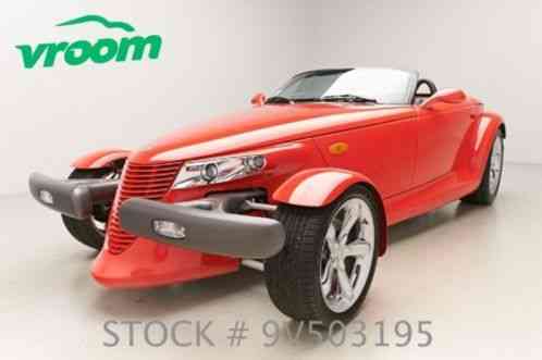 1999 Plymouth Prowler Certified 1999 3K LOW MILES CRUISE CLEAN CARFAX