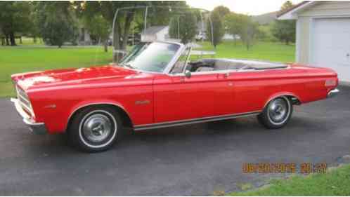 1965 Plymouth Satellite Convertable