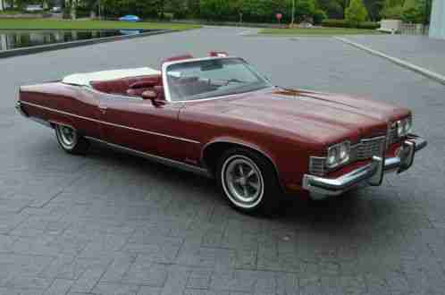 1973 Pontiac Bonneville Grand Ville - Convertible Land Yacht