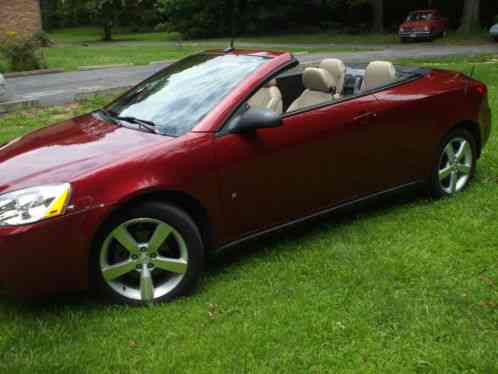 2008 Pontiac G6 GT Hardtop Convertible