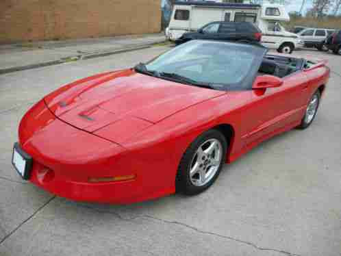 1997 Pontiac Trans Am Convertible! NO RESERVE AUCTION! HIGHEST BID WINS!