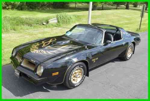 1976 Pontiac Trans Am INVESTMENT GRADE SE Bandit Style HURST T-TOPS