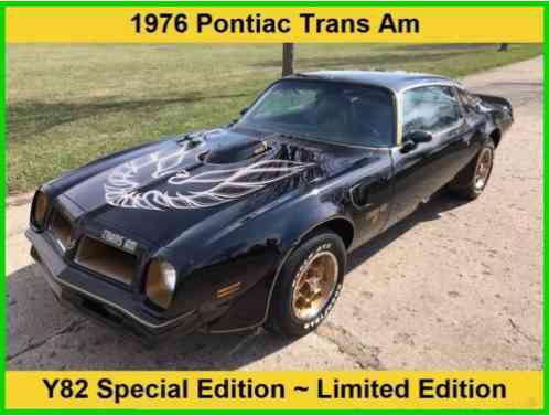 1976 Pontiac Trans Am Y82 Special Edition