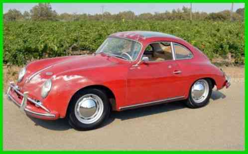 1959 Porsche 356 356A RUBY RED