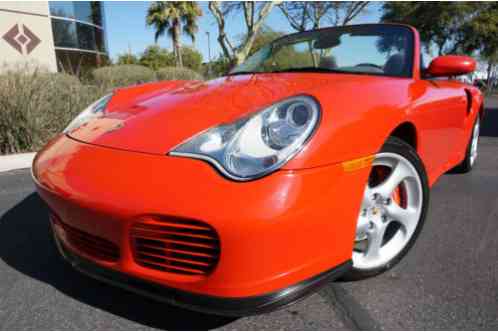 2004 Porsche 911 04 911 TURBO Cabriolet 996 Carrera Convertible