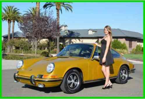 Porsche 911 911E SUNROOF COUPE (1972)