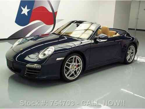 2010 Porsche 911 CARRERA 4S CABRIOLET AWD PDK NAV