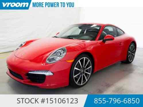 2013 Porsche 911 Carrera Certified 2013 13K MILES NAV SUNROOF