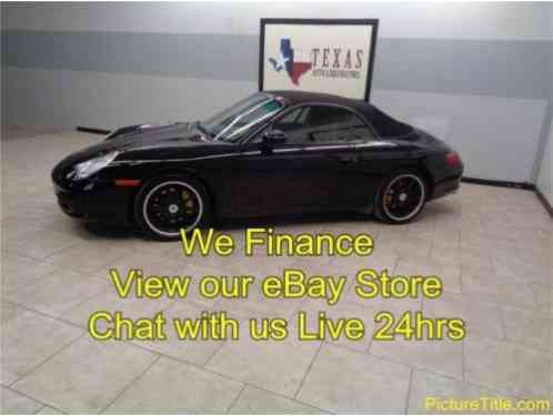 2002 Porsche 911 Convertible 6 Speed Leather