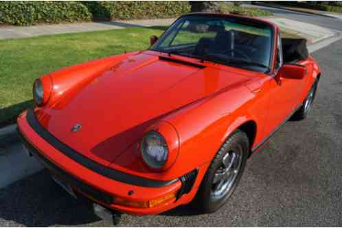 1983 Porsche 911 SC 3. 0L CABRIOLET WITH 18K ORIGINAL MILES!