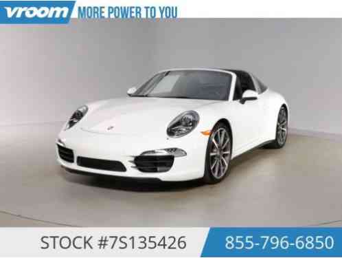 2015 Porsche 911 Targa 4S Certified 2015 3K MILES NAV REARCAM BOSE