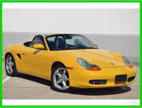 2001 Porsche Boxster 2001 PORSCHE BOXSTER 5SPD MANUAL ONLY 42K MILES