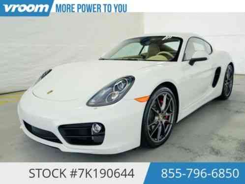 2014 Porsche Cayman S Certified 2014 6K MILES 1 OWNER HTD SEATS