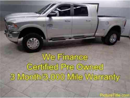 2012 Ram 3500 Laramie Longhorn Mega Cab Dually 4x4 Diesel