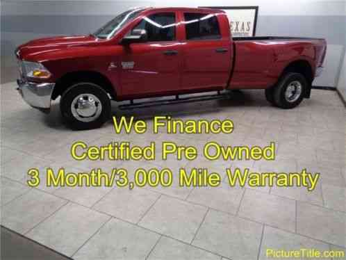 2011 Ram 3500 SLT 4WD Crew Cab Dually 6. 7 Diesel