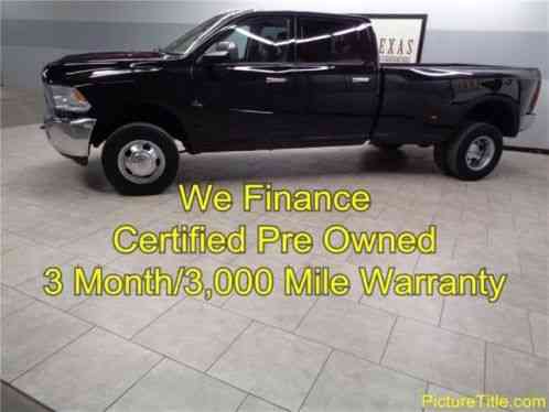 2012 Ram 3500 SLT 4WD Crew Cab Dually 6. 7 Diesel