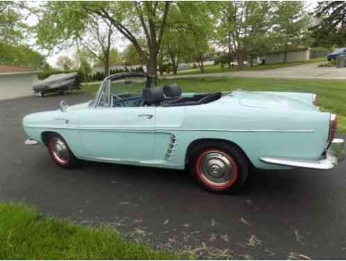 1961 Renault Caravelle Roadster Convertible Roadster Convertible