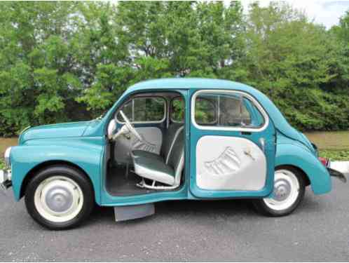 1961 Renault Other GREEN CLOTH