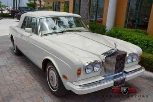 1990 Rolls-Royce Corniche