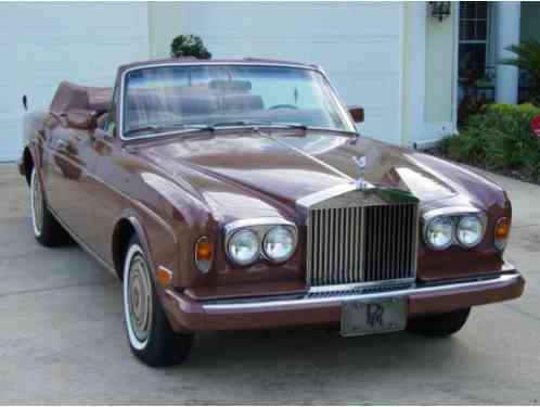 Rolls-Royce Corniche (1983)