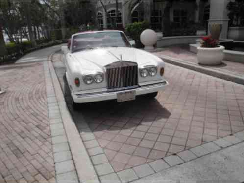 Rolls-Royce Corniche 2 DOOR (1985)