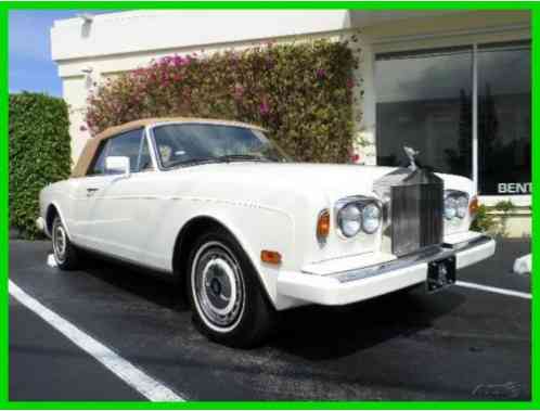 1991 Rolls-Royce Corniche