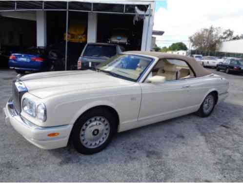 2001 Rolls-Royce Corniche