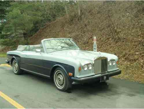 1980 Rolls-Royce Corniche