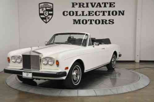 Rolls-Royce Corniche Corniche (1982)