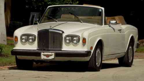 1981 Rolls-Royce Corniche CORNICHE CONVERTIBLE