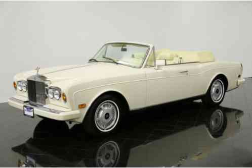 1989 Rolls-Royce Corniche