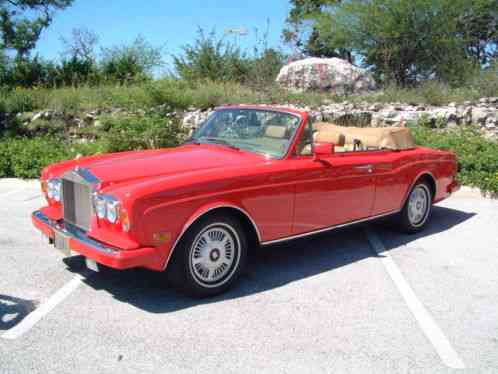 19880000 Rolls-Royce Corniche