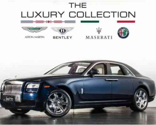 2012 Rolls-Royce Ghost (MSRP: APPROX $300K)