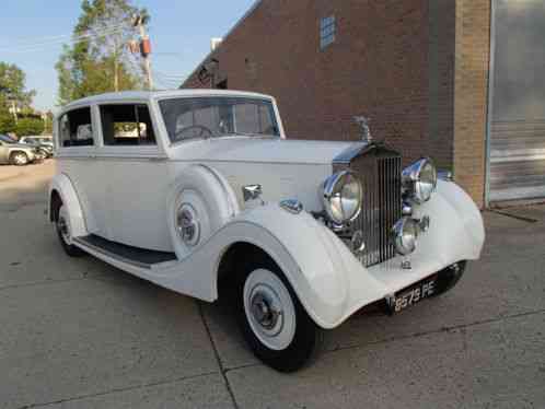 1938 Rolls-Royce Other 6 passenger limousine with electric glass division