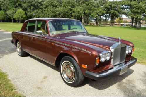 1978 Rolls-Royce Silver Shadow II : 4 door saloon