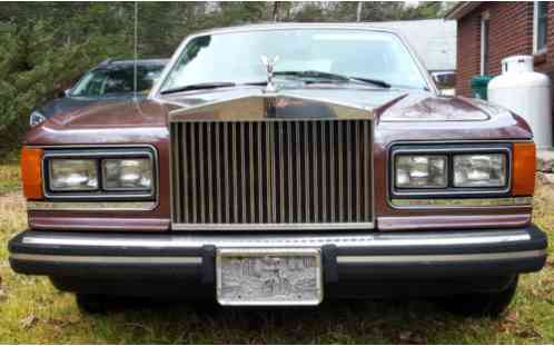 1981 Rolls-Royce Silver Spirit/Spur/Dawn