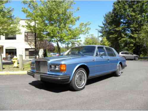 1982 Rolls-Royce Silver Spirit/Spur/Dawn