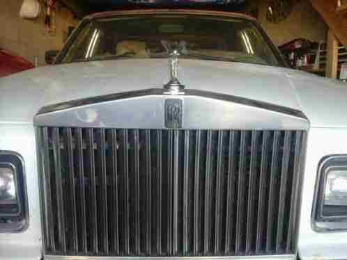 1981 Rolls-Royce Silver Spirit/Spur/Dawn Silver Spirit