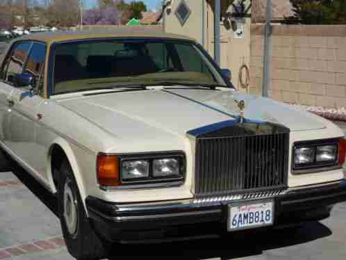 1987 Rolls-Royce Silver Spirit/Spur/Dawn SILVER SPUR