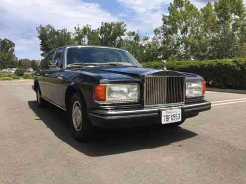 1985 Rolls-Royce Silver Spirit/Spur/Dawn SILVER SPUR