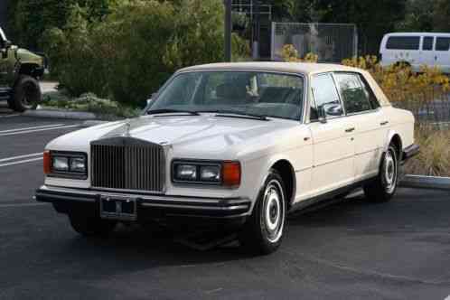 1986 Rolls-Royce Silver Spirit/Spur/Dawn Silver Spur