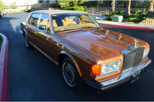 1988 Rolls-Royce Silver Spirit/Spur/Dawn SILVER SPUR