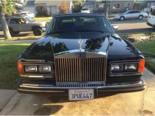 1986 Rolls-Royce Silver Spirit/Spur/Dawn SILVER SPUR