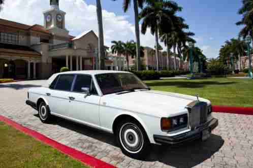 1988 Rolls-Royce Silver Spirit/Spur/Dawn SILVER SPUR LONG WHEEL BASE