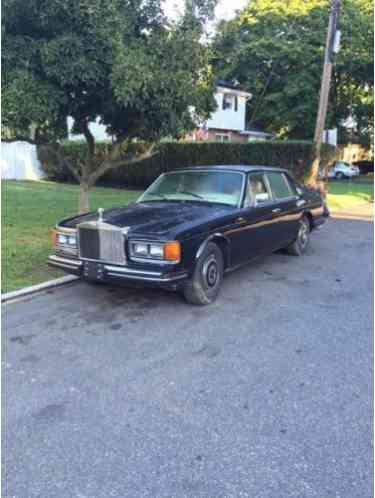 1981 Rolls-Royce Silver Spirit/Spur/Dawn silver spirt