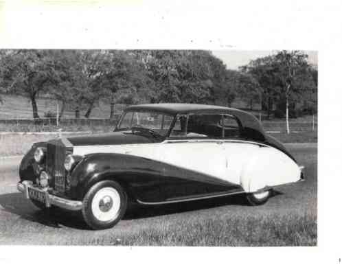 1950 Rolls-Royce SILVER WRAITH BY PARK WARD