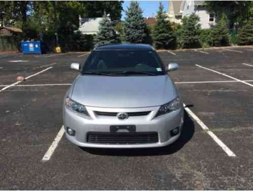 2011 Scion tC 60k miles, clean title, pano roof, silver on black, manual