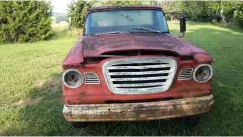 1961 Studebaker 1/2 ton pickup