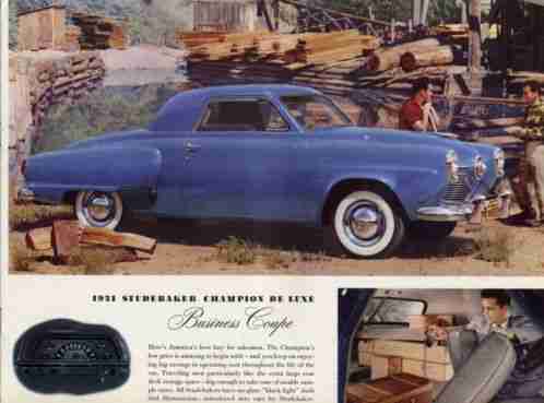 1951 Studebaker Business Coupe